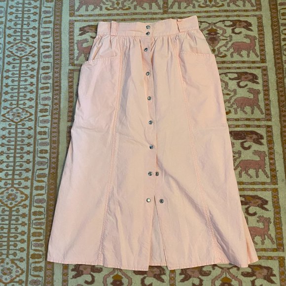 Vintage Pink Skirt - Picture 3 of 12
